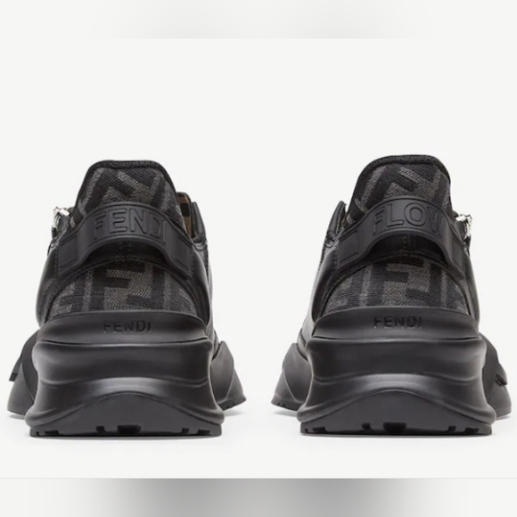 Fendi Flow Sneakers Unisex Womens Size 7 Mens Size 5.5 - Picture 2 of 15